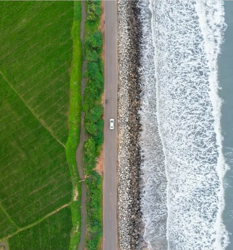 Uppada beach